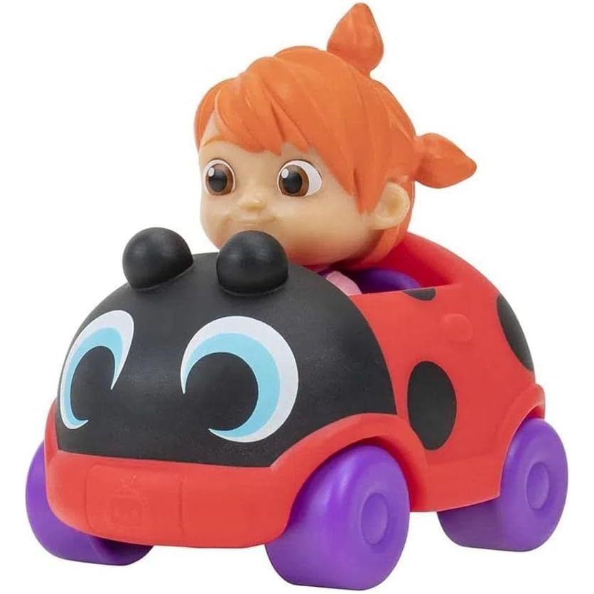 Carrinho De Brinquedo  Mini Veículo Cocomelon Yoyo Ladybug Candide