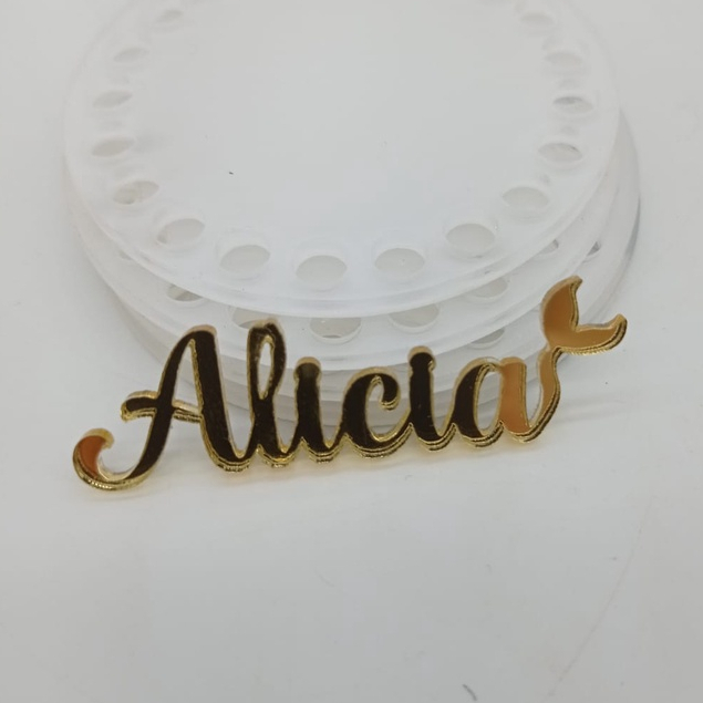 O que é Nome Acrílico Espelhado Pequeno? Guia e Onde Comprar | BuscaProdutos