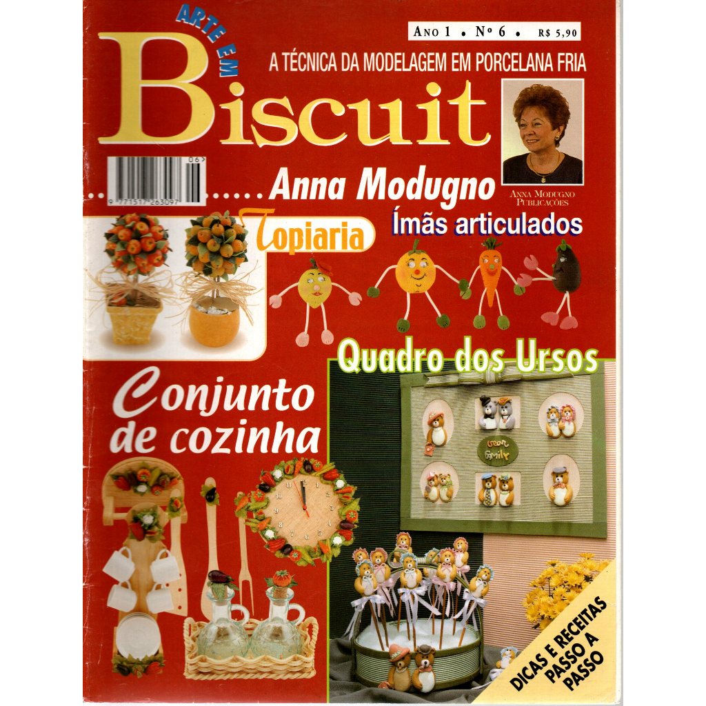 Revista Arte Em Biscuit, Ano 1, Nº 06