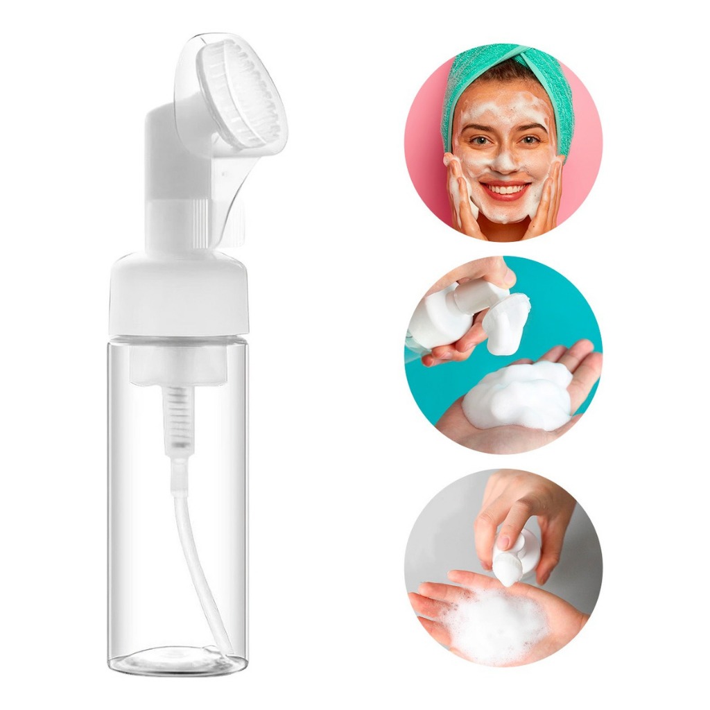 Frasco Pump Espumador 100 ml Limpeza Facial Skin Care