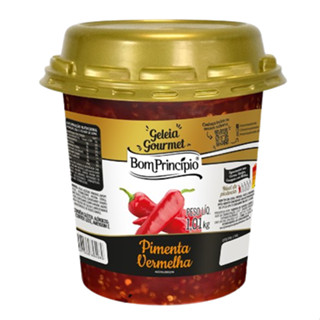Geléia Pimenta Vermelha 1,01kg Bom Princípio
