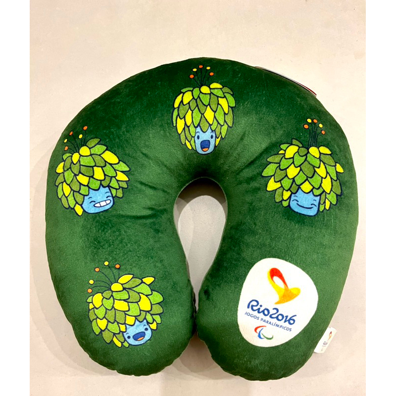 Almofada Descanso para pescoço cervical do Tom dos Jogos Olímpicos Rio2016 Brasil