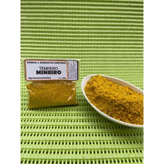 TEMPERO MINEIRO - PRODUTOS NATURAIS - 50g - SEM CONSERVANTES