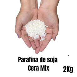 2 Kg de parafina de Soja Eco Lentilha para Velas Artesanais ( Cera Mix)
