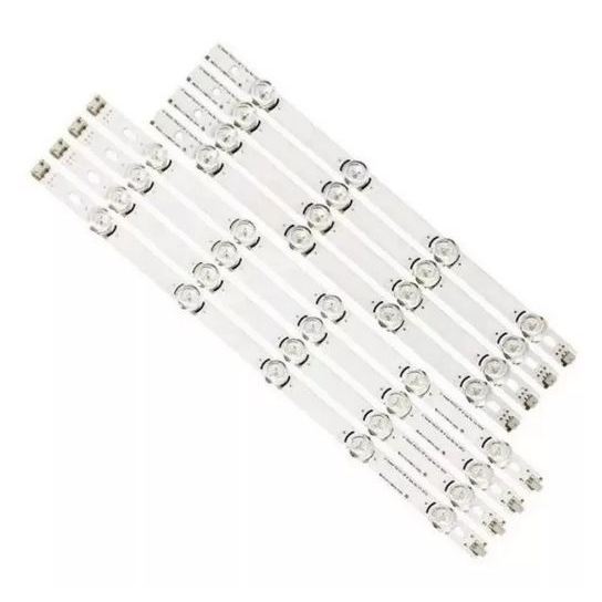 Kit 8 Barras De Led 39la6200 39ln5700 39ln5400 39ln549c