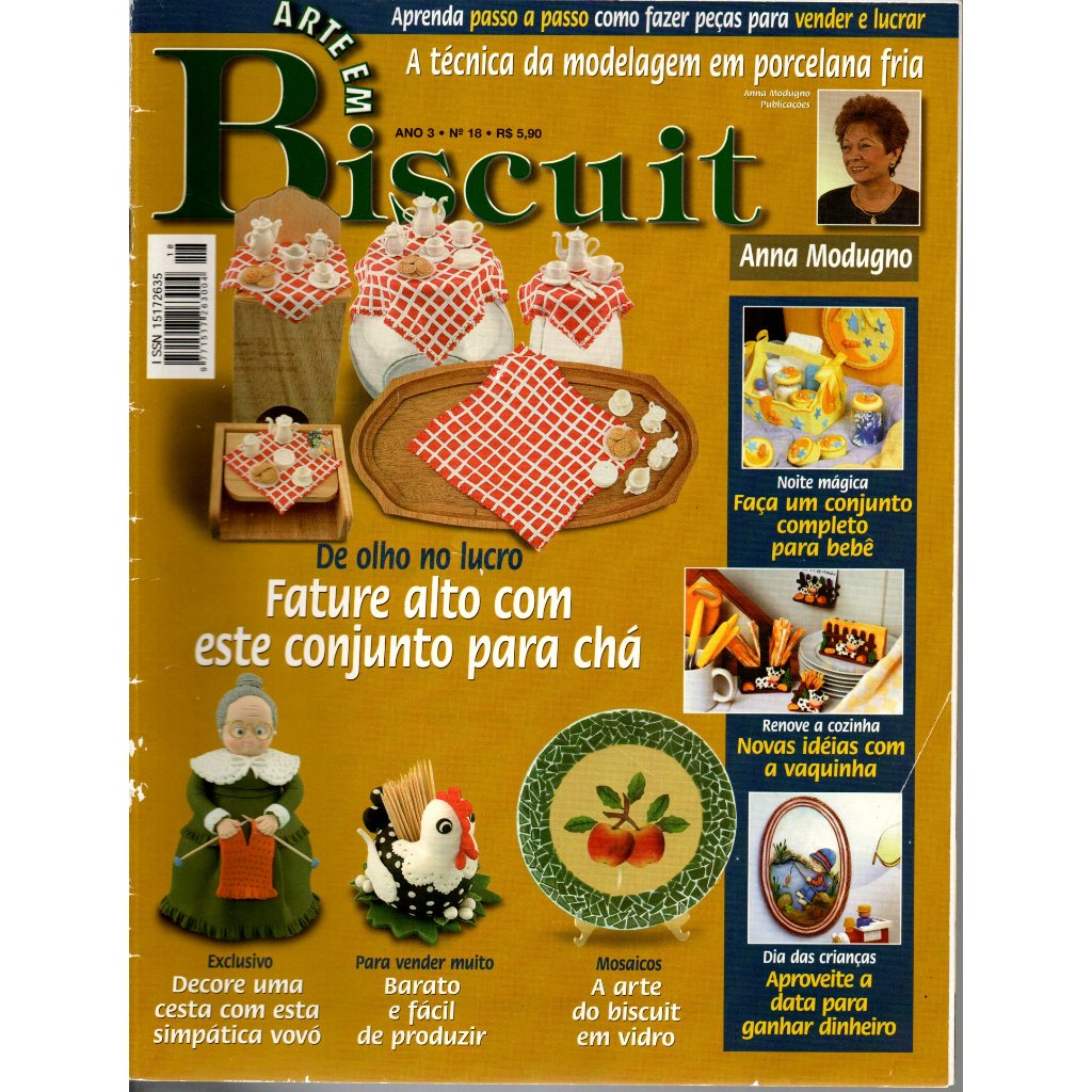 Revista Arte Em Biscuit, Ano 3, Nº 18