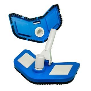 Aspirador Com Escova De Fundo Para todos os tipos de Piscinas, Alvenaria, vinil, fibra e intex. grátis adaptador para mangueira fina intex.