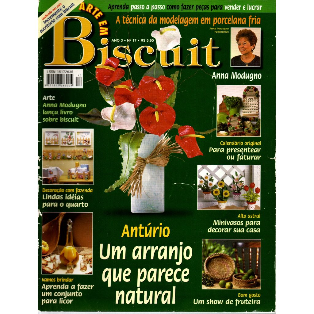 Revista Arte Em Biscuit, Ano 3, Nº 17
