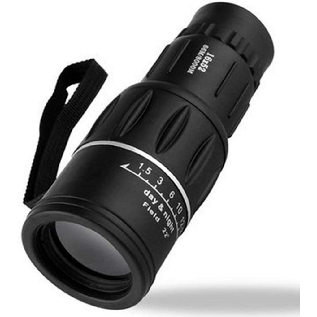 Monóculo Luneta Binoculo 16x52 Profissional Tático Telescópio Longo Alcance