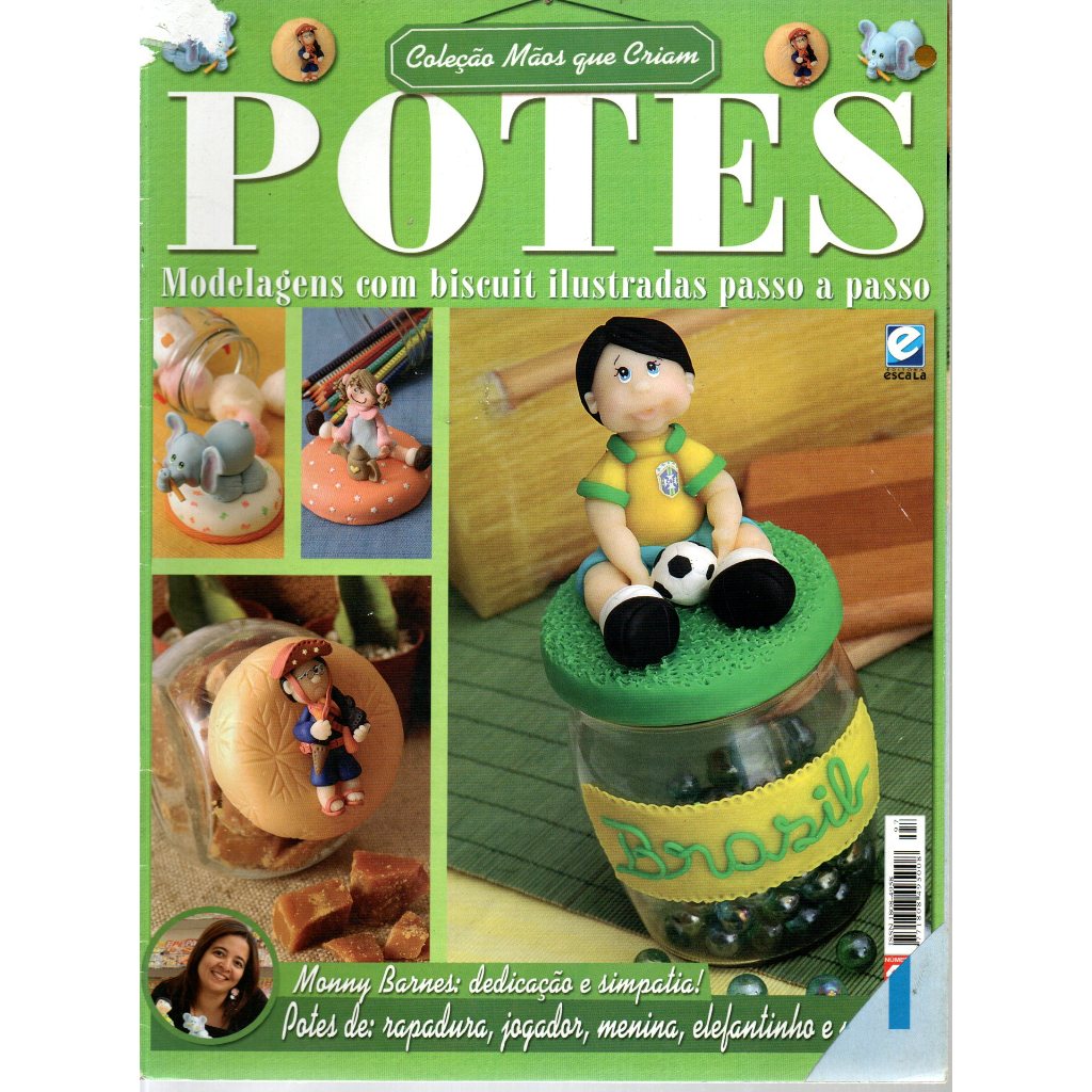 Revista Coleção Mãos Que Criam, Potes, Nº 97