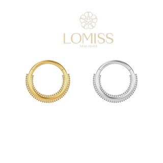 Piercing Septril Rook Conch Nariz Daith Argola Aço Cirúrgico Pvd Com Detalhes em Oferta na Shopee