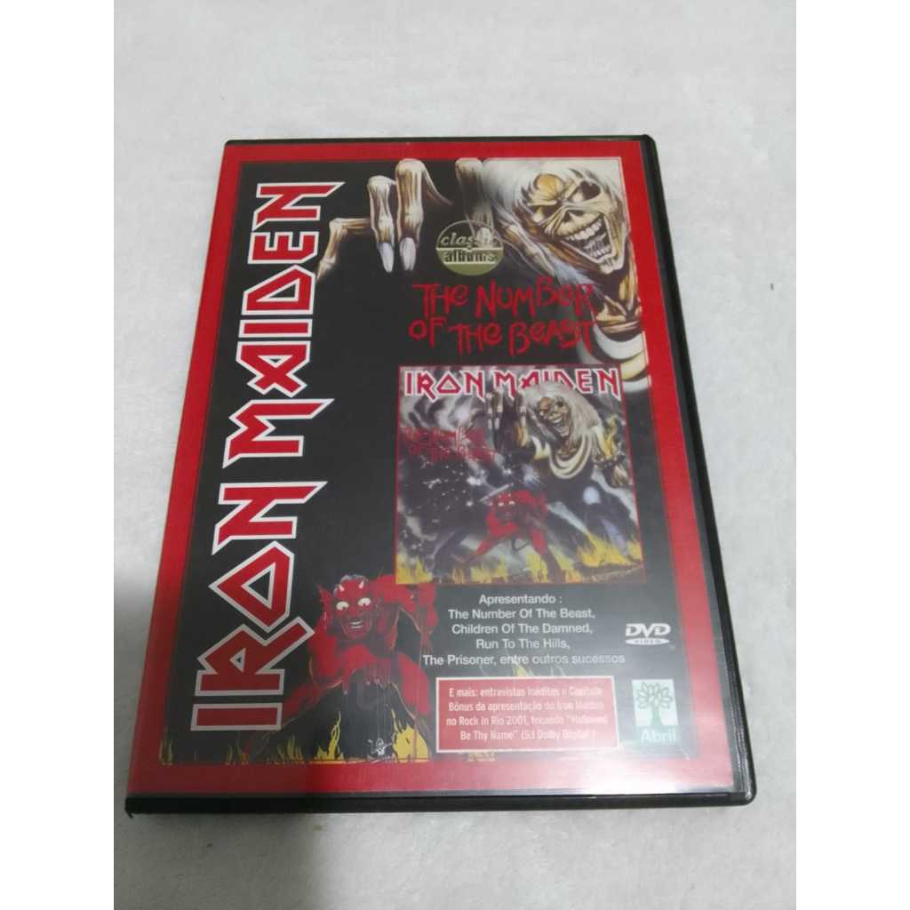 Dvd-iron Maiden-the Number Of The Beast