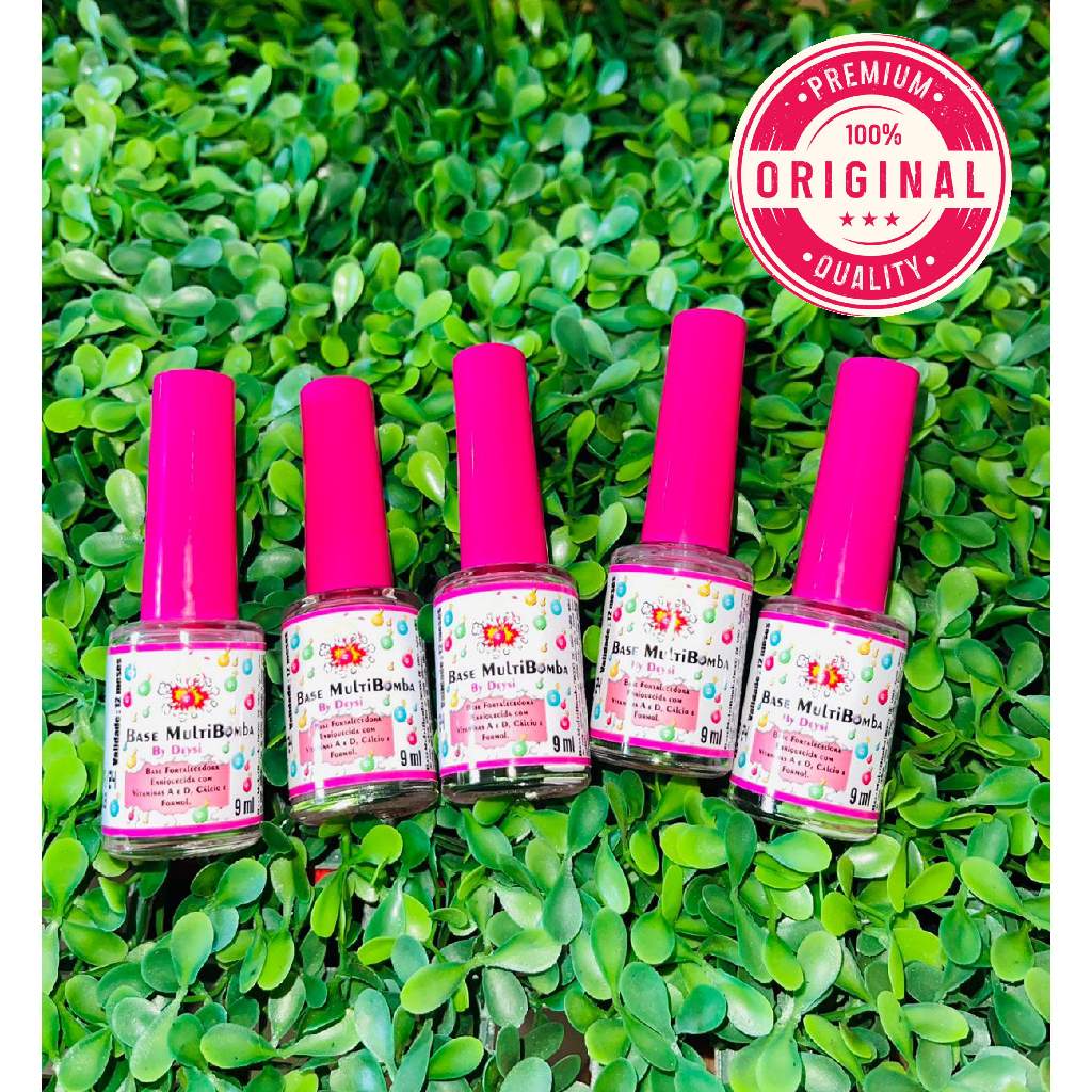 Base Multibomba Fortalecedora De Unhas - Esmalte Bomba top 1 Bomba