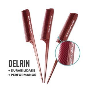 Pente Profissional Para Química Salão De Beleza Pintura Luzes Mechas FLASH 5 BY DERLIN