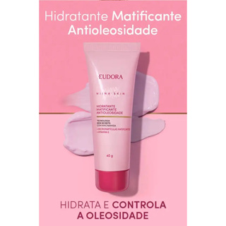 Hidratante Matificante Antioleosidade Niina Skin 40g em Oferta na Shopee