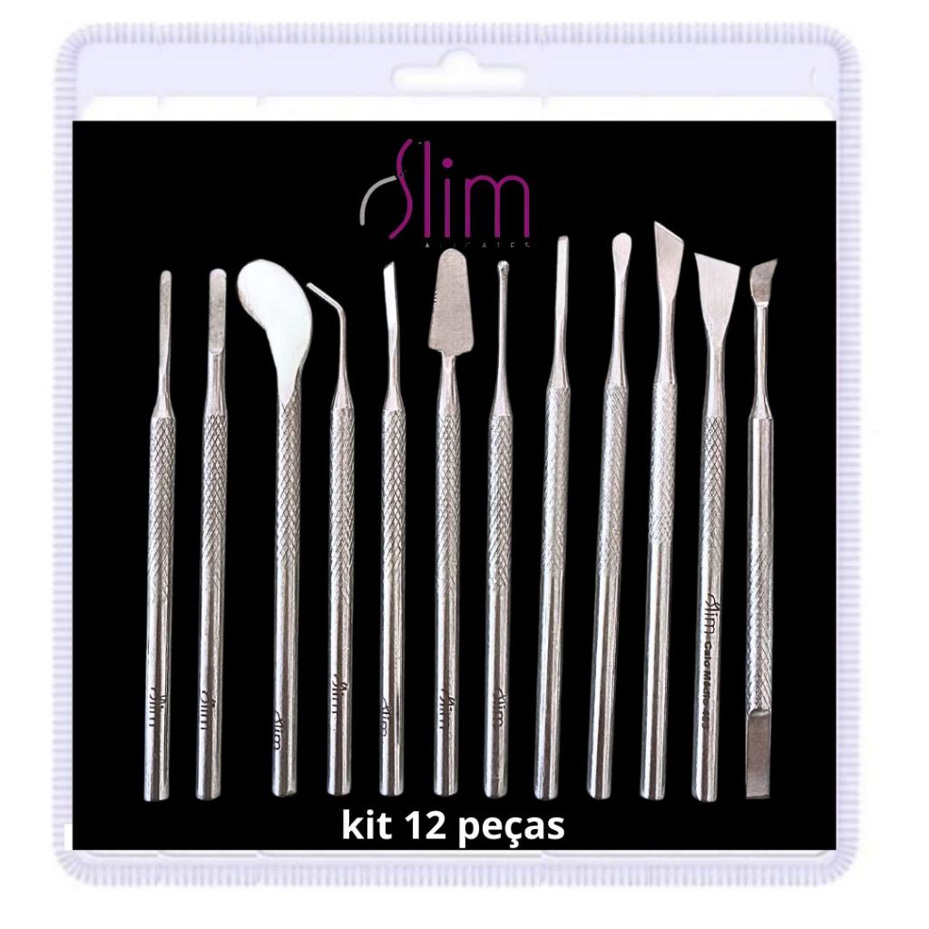 ✅ Kit 12 Peças podologia Manicure e Pedicure Unha encravada Completo spa dos pes calosidade