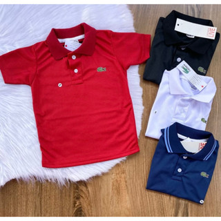 Camiseta Infantil Gola Polo Menino Roupa Criança Masculino Modinha 2 ao 16 Anos
