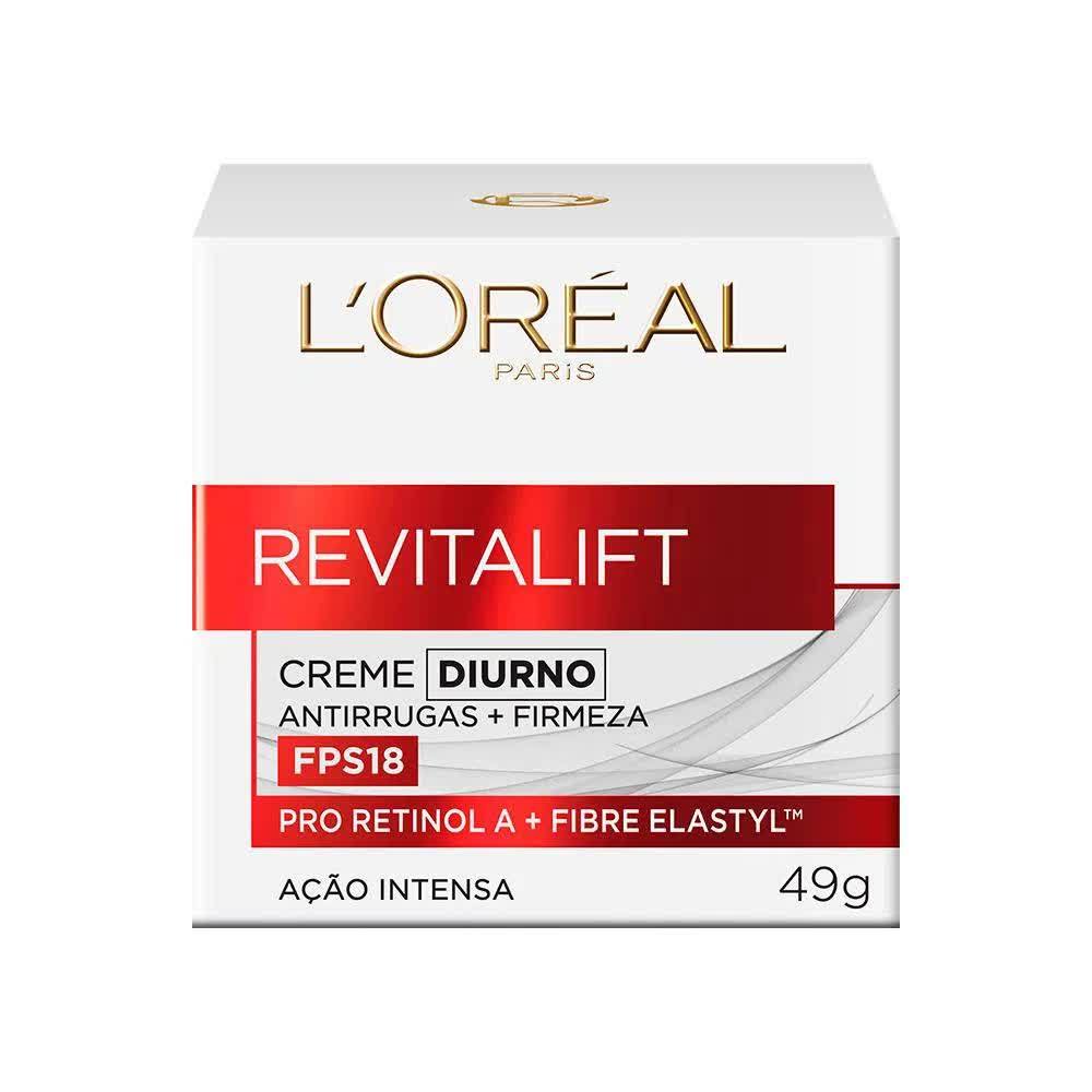 Creme facial anti-idade l'oréal paris revitalift pro-retinol diurno fps 30 49g
