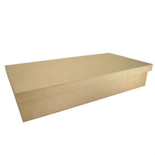Caixa grande retangular 50x25x07 convite organizadora lembrancinha casamento aniversario noivado lisa em MDF CRU tampa sapato,presente,decorativa,kits e gift, festa na caixa presente convite natal dias das mães pais namorados kit facas vinhos mdf cru ts