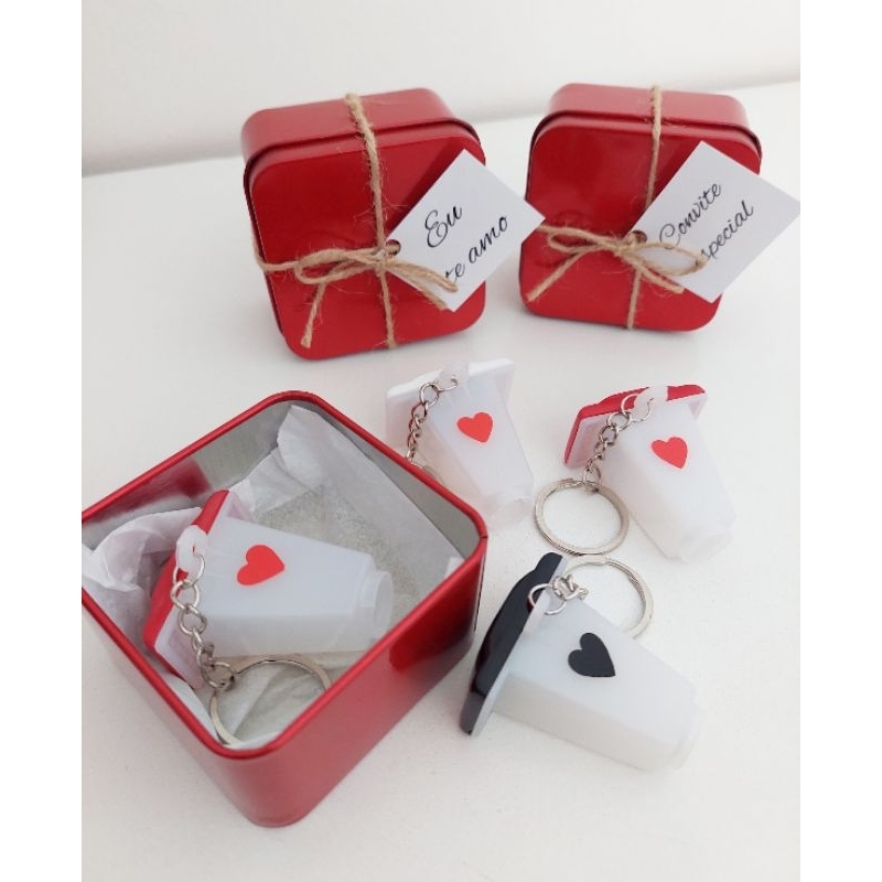 Chaveiro Monóculos Personalizado Na Latinha