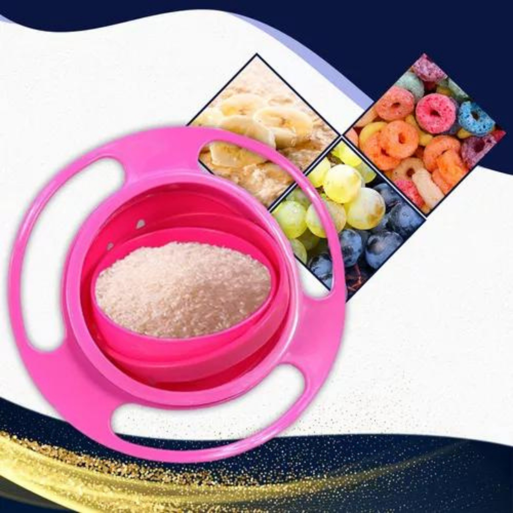 Kit Prato Mágico Giro Bowl Rosa Envio Imediato