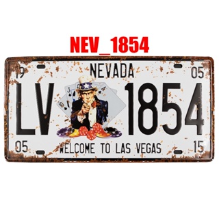 Quadro Placa Decorativa Metal Estados Unidos Nevada Tio San em Oferta na Shopee