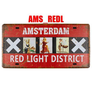 Quadro Placa Decorativa Metal Cidades Amsterdam Holanda em Oferta na Shopee