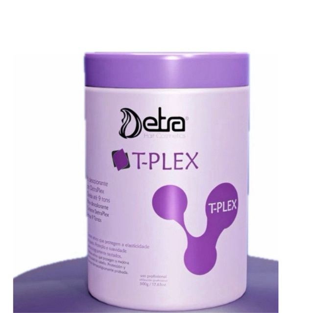 Pó Descolorante T-Plex azul Detra Hair Cosméticos 500gr