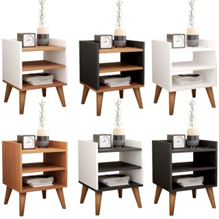 Mesa De Cabeceira Retro Criado Mudo Com Pé Palito Várias Cores MVD Móveis em Oferta na Shopee