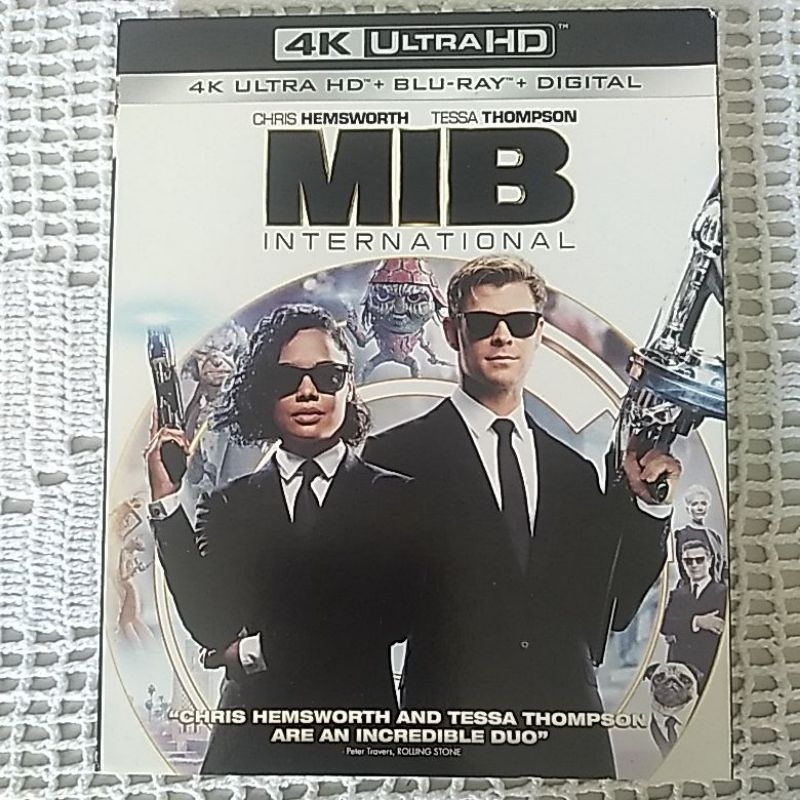 BLU-RAY MIB INTERNACIONAL- 4K ULTRA HD + BLU-RAY- DIGITAL- ORIGINAL