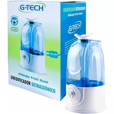 Umidificador G-Tech Allergy-Free Dual Original 3L Bivolt Ultrassônico — imagem 1