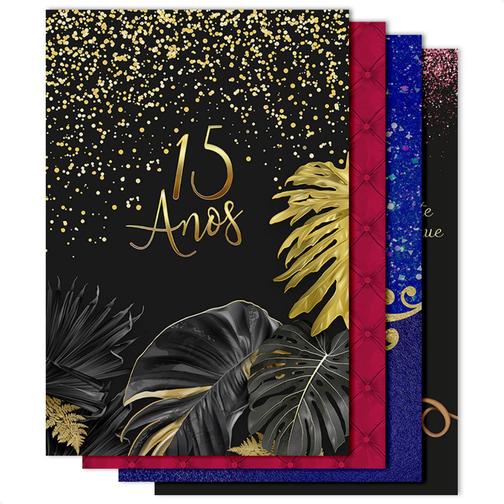 Painel Festa Retangular 15 Anos Vertical Sublimado Tecido 1,50x2,20 em Oferta na Shopee