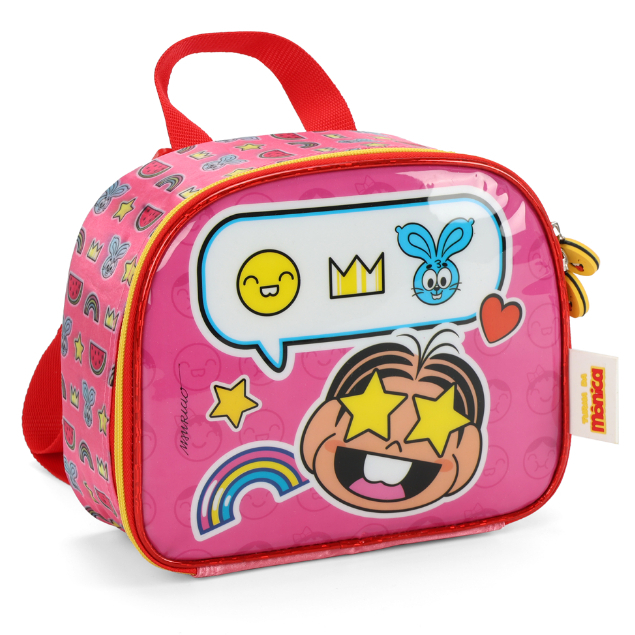 Lancheira Térmica Infantil Escolar Passeio Turma da Mônica - LA39723MN- Luxcel em Oferta na Shopee
