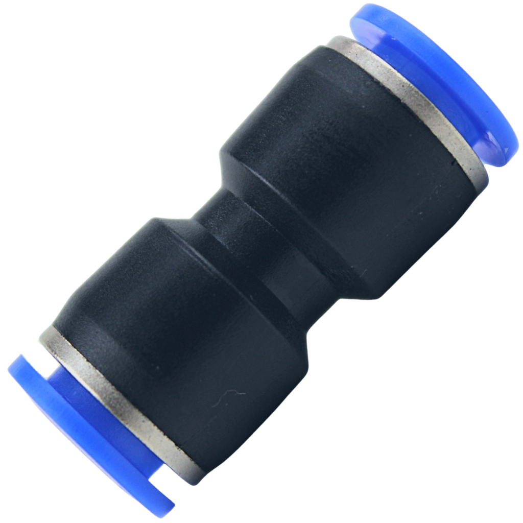 União Pneumática Emenda Plástica Engate Rápido Tubo Tecalon Milímetro 10mm | Piqueri Autopeças