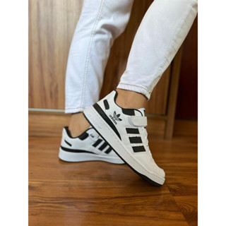 Tênis Masculino Feminino Unissex Casual Com Velcro Fórum Low
