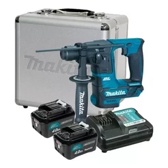 Martelete Rotativo 2 Bateria 12v 4ah Hr166dz Makita + Maleta