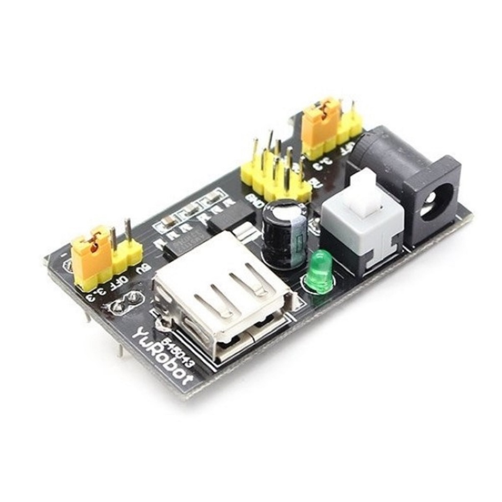 Fonte Ajustável Protoboard 3.3v/5v Arduino Pic