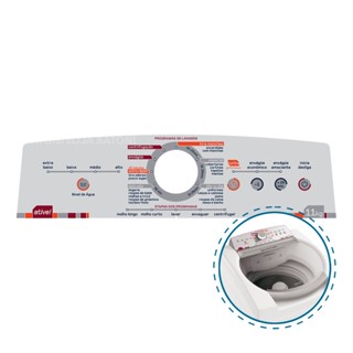 Painel Decorativo Adesivo Para Lavadora Brastemp Ative 11kg