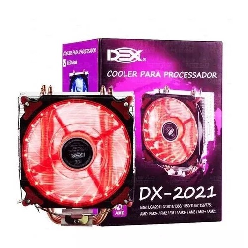 Cooler Universal Dex Dx-2021 Processador Intel E Amd.