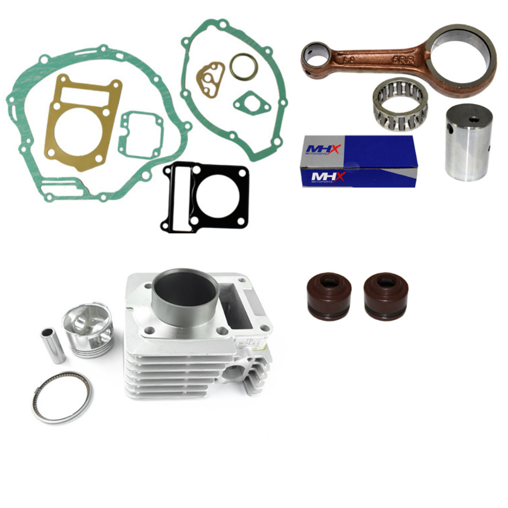 kit Cilindro Motor jogo de Juntas Biela Retentor de Válvulas Ybr 125 Factor 125 Xtz 125