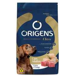 Ração Origens Class Frango e Carne Cão Adulto 20 kg
