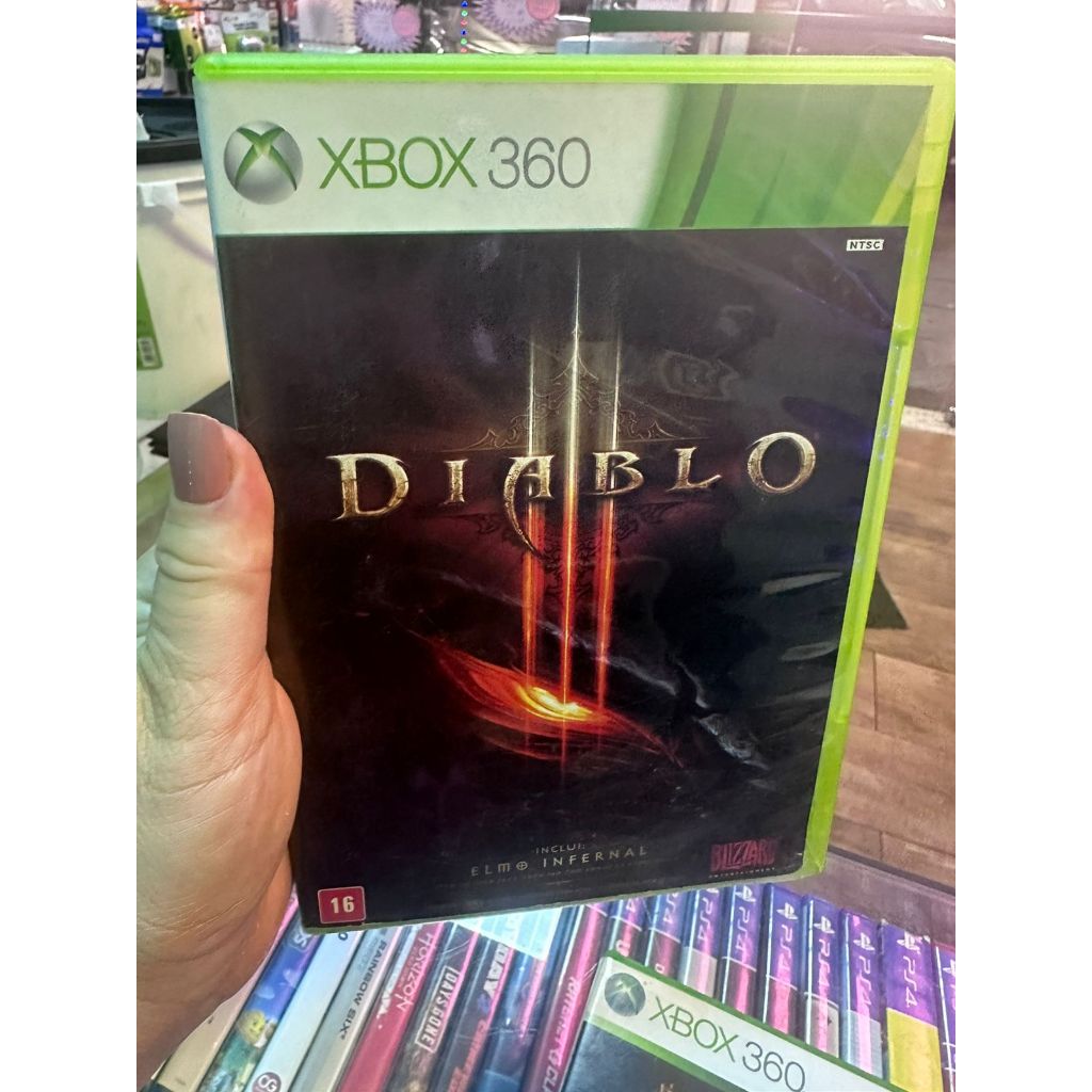 DIABLO III XBOX 360 DIABLO 3 MIDIA FISICA ORIGINAL