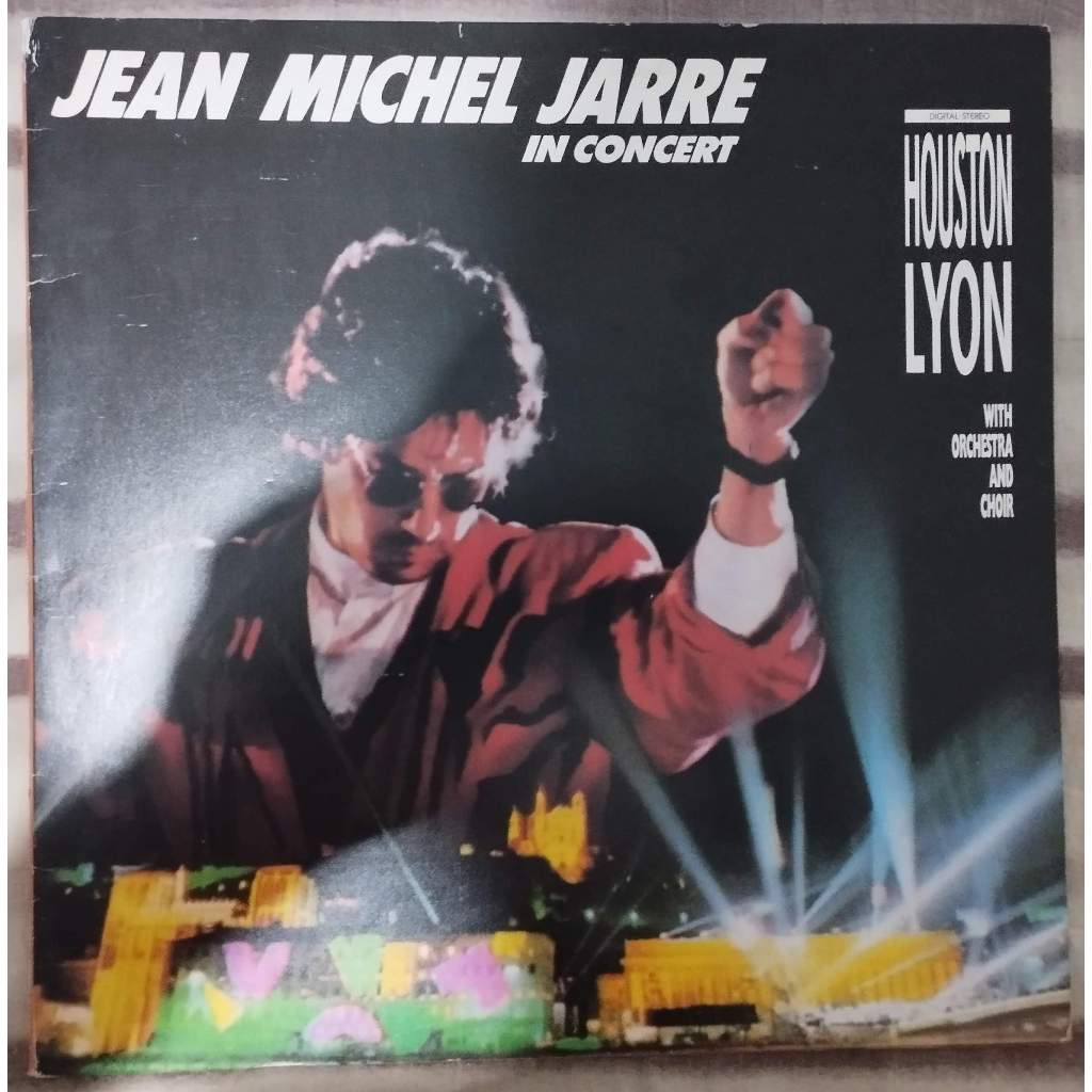 LP/VINIL Jean Michel Jarre – In Concert  Houston-Lyon (1987)