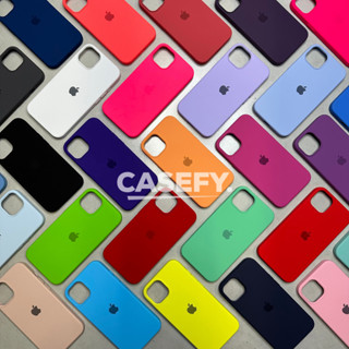 Capinha Para iPhone 13 Aveludada De Silicone Premium