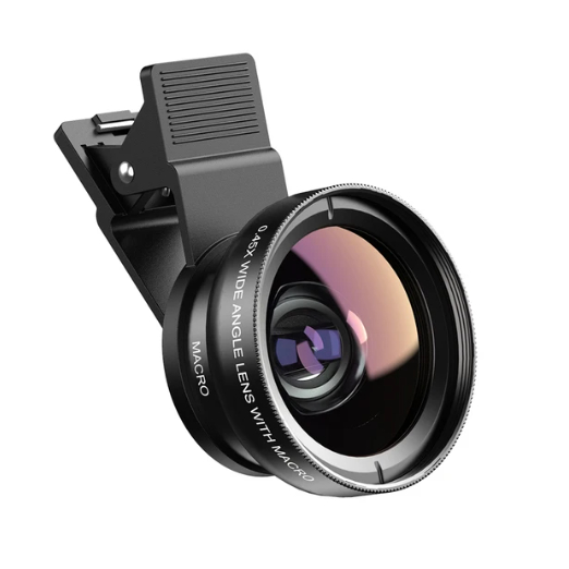 APEXEL-Lente Grande Angular Super para Smartphones, Câmera HD, Lente Macro 12.5x Super, iPhone, Samsung, 37mm, 0.45x, Novo Kit - Ideal para Manicures Esteticistas e Cilios