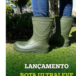 bota galocha superleve baspan cano medio