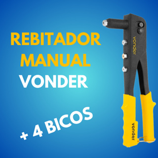 Alicate Rebitador Profissional Manual Rebitadeira Vonder em Oferta na Shopee