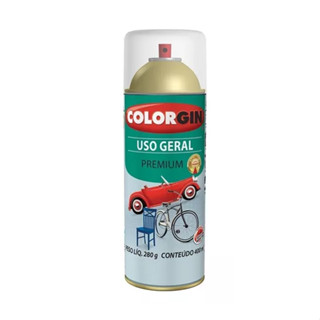Spray Tinta Uso Geral Rápido Colorgin Premium 400ml - Verniz Incolor