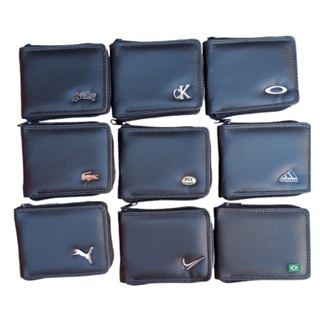 CARTEIRA MASCULINA DE ZIPER GRANDE