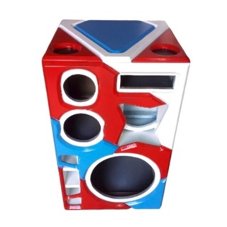 Caixa Bob Residencial Moldurada 3d Subwoofer de 12" ou 15" Médio de 8"